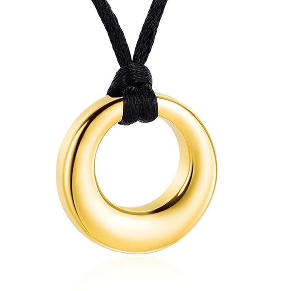 Bijou funéraire pour cendres | Bague en acier inoxydable | Cadeau funéraire personnalisé pour un proche disparu