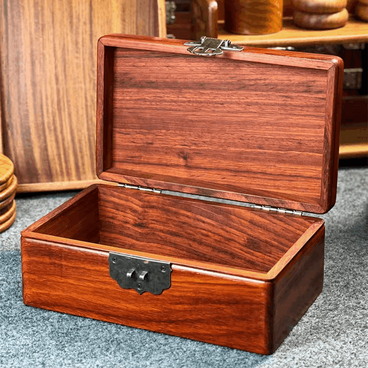 Rosewood Inlaid Mother-of-pearl Urn