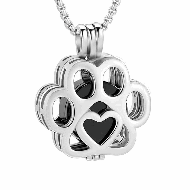 Pet Cremation Jewelry Paw Keepsake Urn