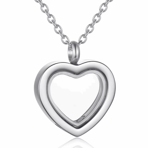 Heart Cremation Jewelry for Women