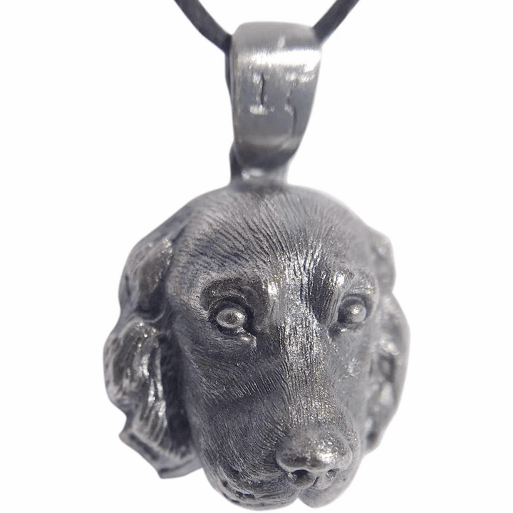 Cocker Spaniel Silver Pet Pendant