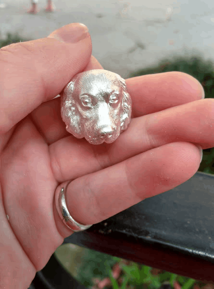 Cocker Spaniel Silver Pet Pendant