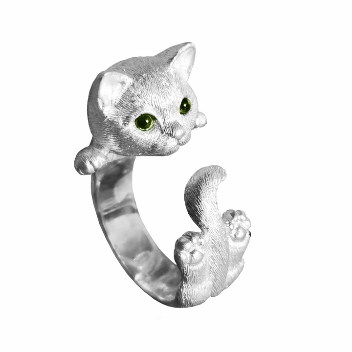 Cat 3D Pet Portrait Ring01