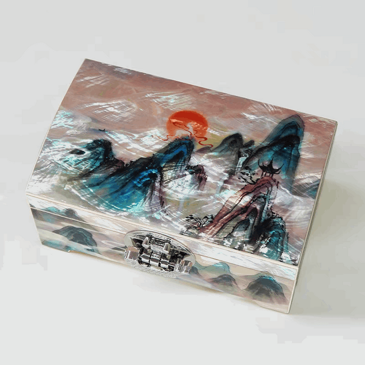 Mother-of-pearl lacquerware Urn