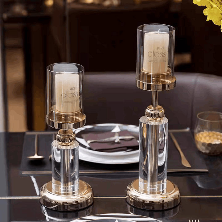 Crystal Candle holder | Light luxury Candlestick