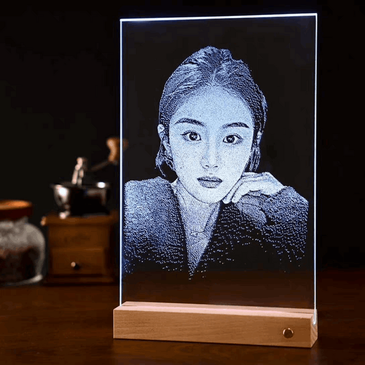 Portrait Glass Painting
