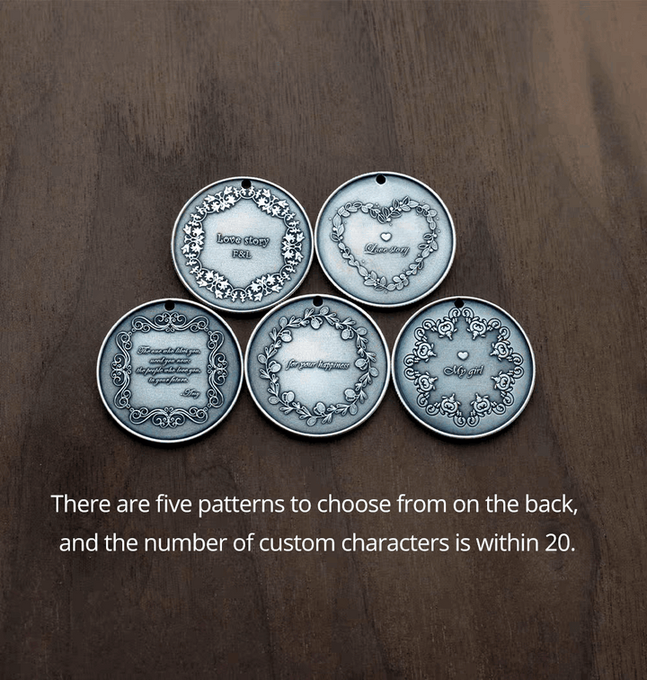 Sterling Silver Relief Pendant | Portrait Memorial Customization