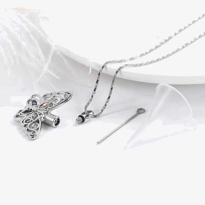 Butterfly Cremation Jewelry | Keepsake Urn