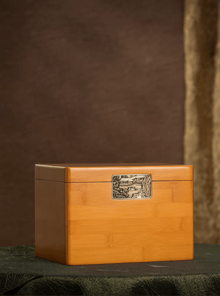 A large size bamboo urn Bespoke Urn