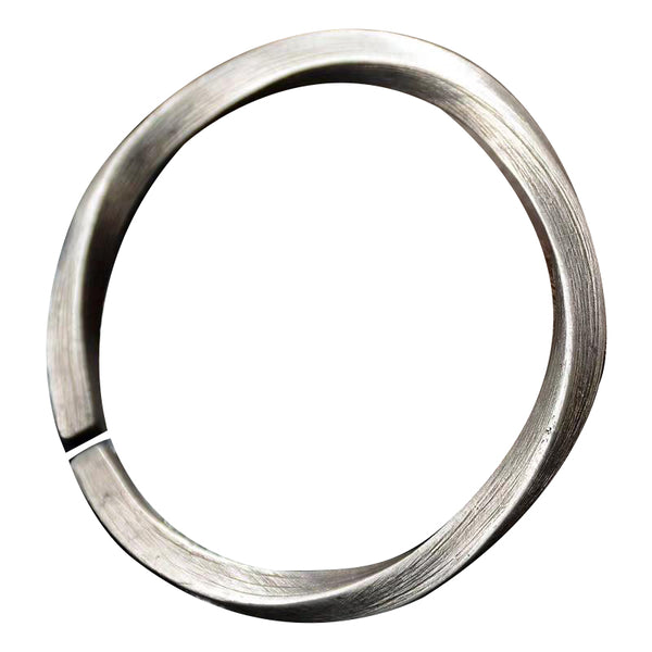 Memorial Gift For Women | Mobius Strip Sterling Silver Bracelets | Custom Memorial Jewelry