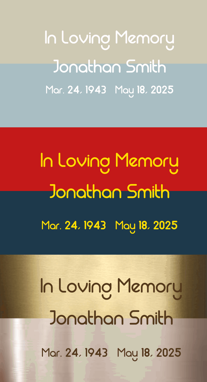Font selection link | Custom text font selection