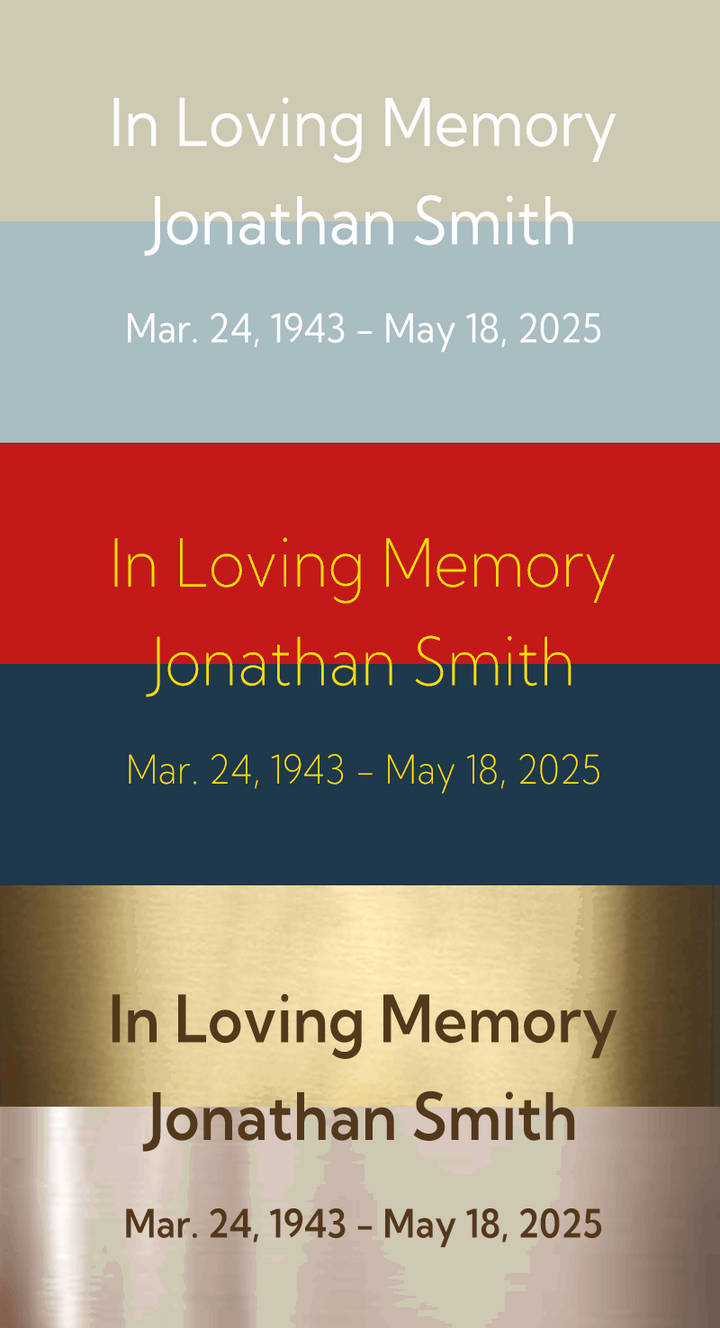 Font selection link | Custom text font selection