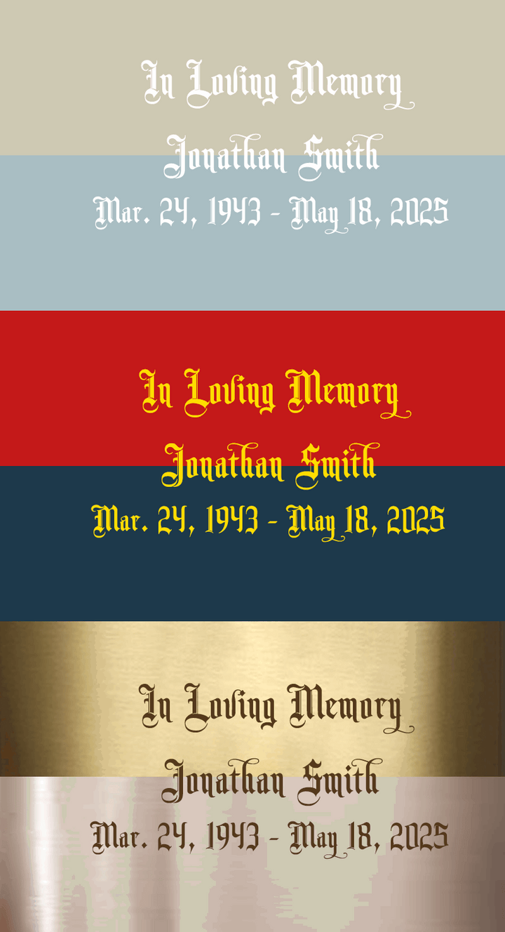 Font selection link | Custom text font selection