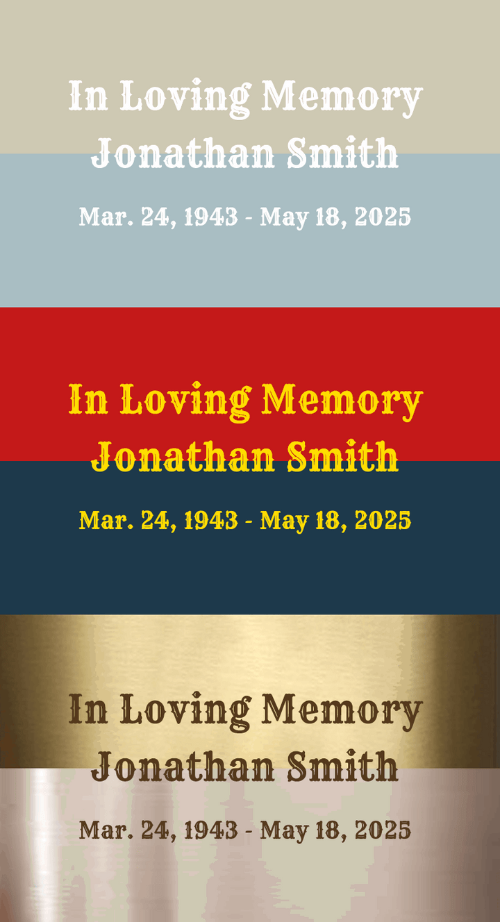 Font selection link | Custom text font selection