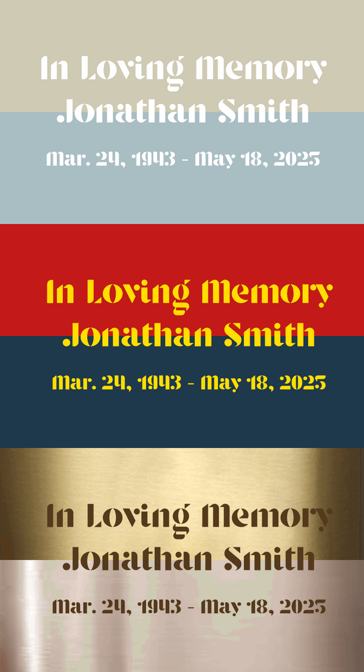 Font selection link | Custom text font selection