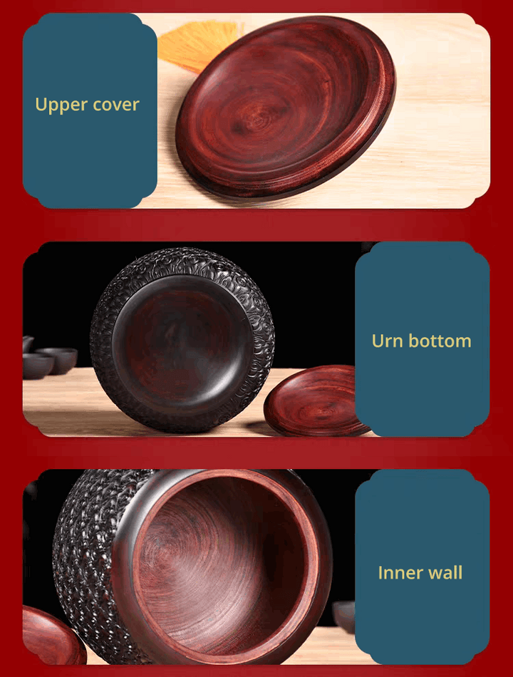 Large Rosewood Adult Urn